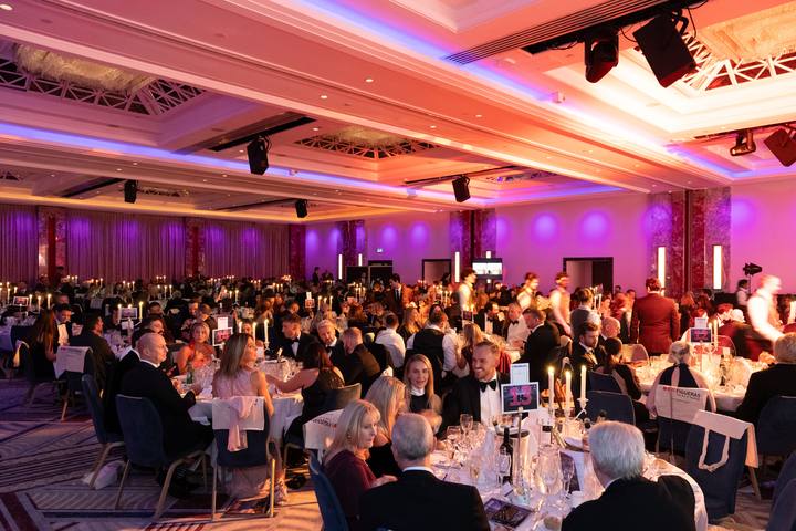 The ballroom at The Royal Lancaster