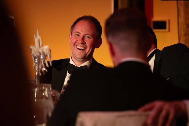 Laughter at the table