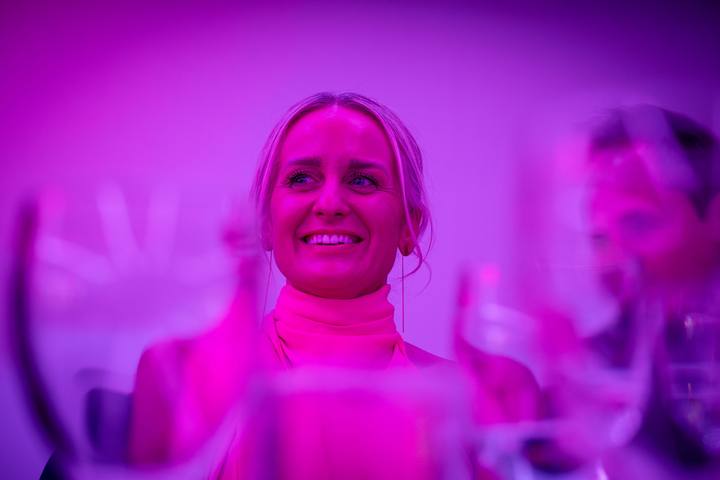 Liz Colley during the ceremony
